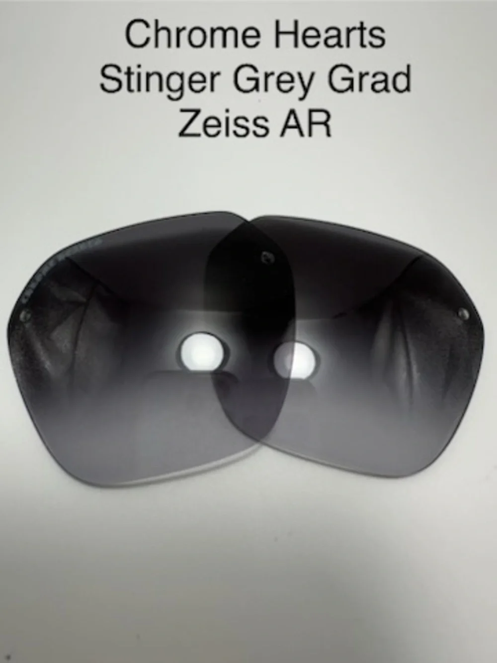 Factory Replacement Lenses for Chrome Hearts Stinger Sunglasses - Grey